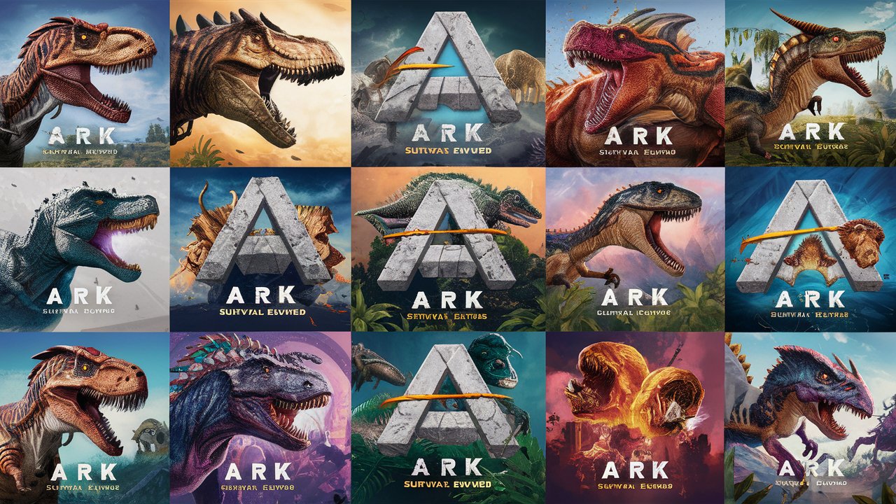 ARK: Survival Evolved (2017) Game Icons Banners