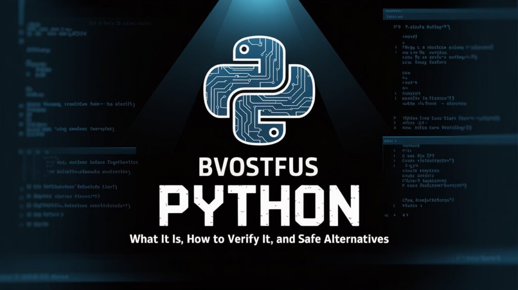 Bvostfus Python: What It Is, How to Verify It, and Safe Alternatives